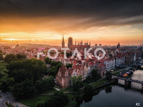 Naklejka samoprzylepna Gdansk 2
