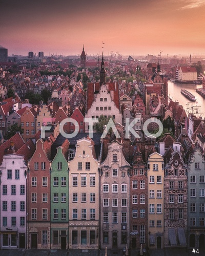 Naklejka samoprzylepna Gdansk 4